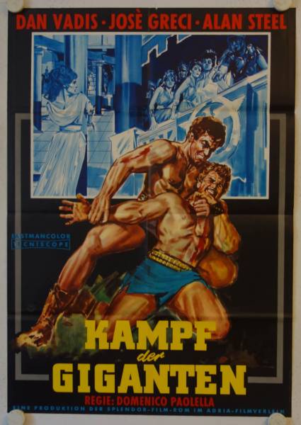Kampf der Giganten originales deutsches Filmplakat
